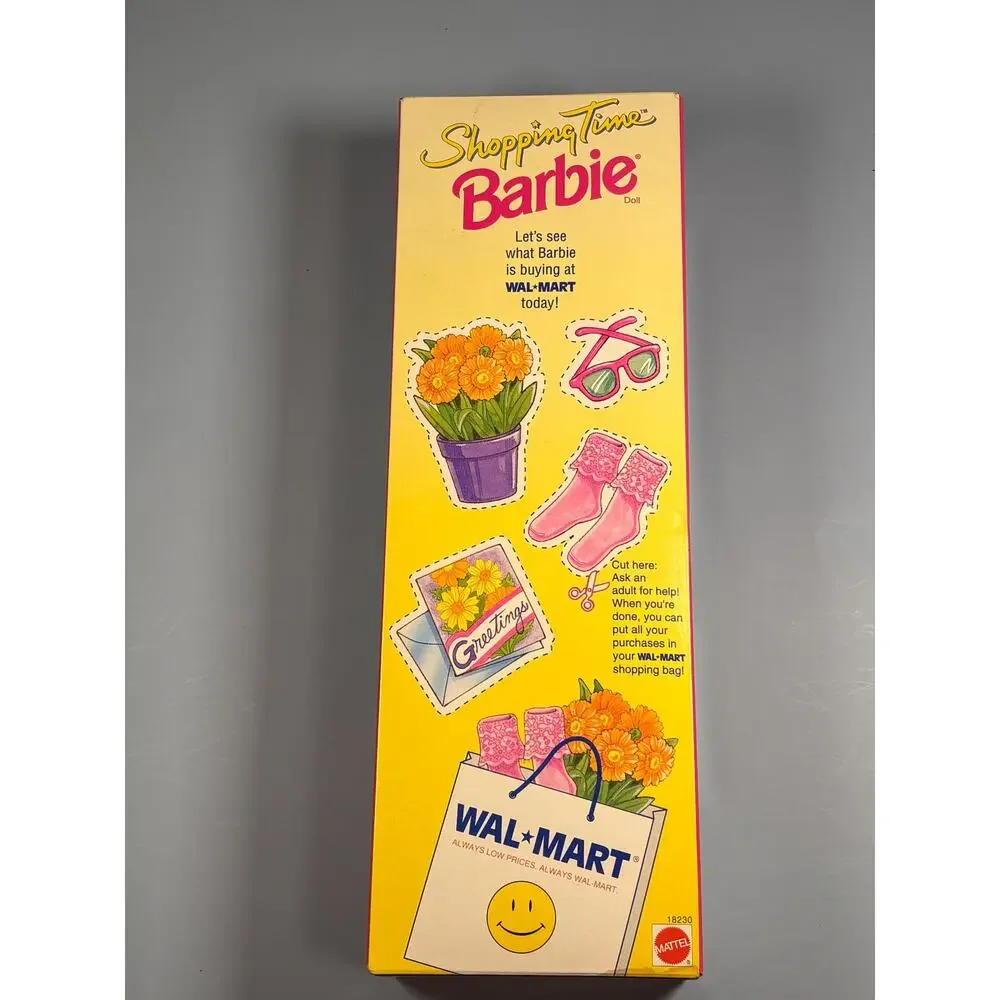 Shopping Time Barbie Doll Wal-Mart Special Edition Mattel #18230 1997 - New